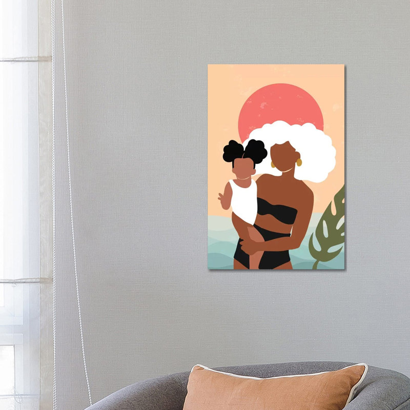 Juneteenth by Domonique Brown - Print on Canvas, 66.04 cm H x 45.72 cm W x 3.175 cm D, Wrapped Canvas