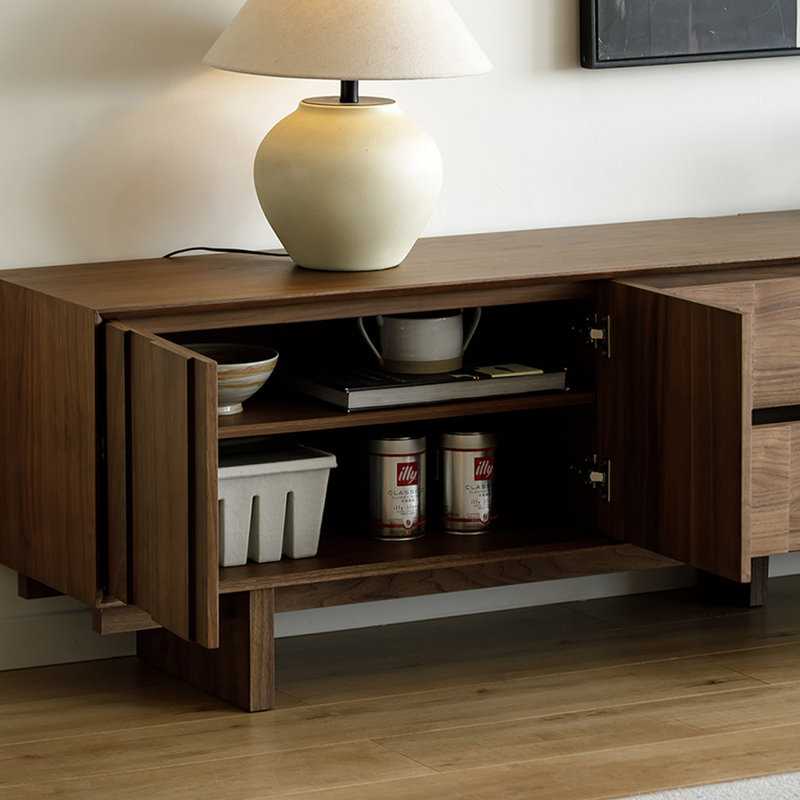Meuble télé Modern, H 22,44 po x L 78,74 po x l 15,75 po