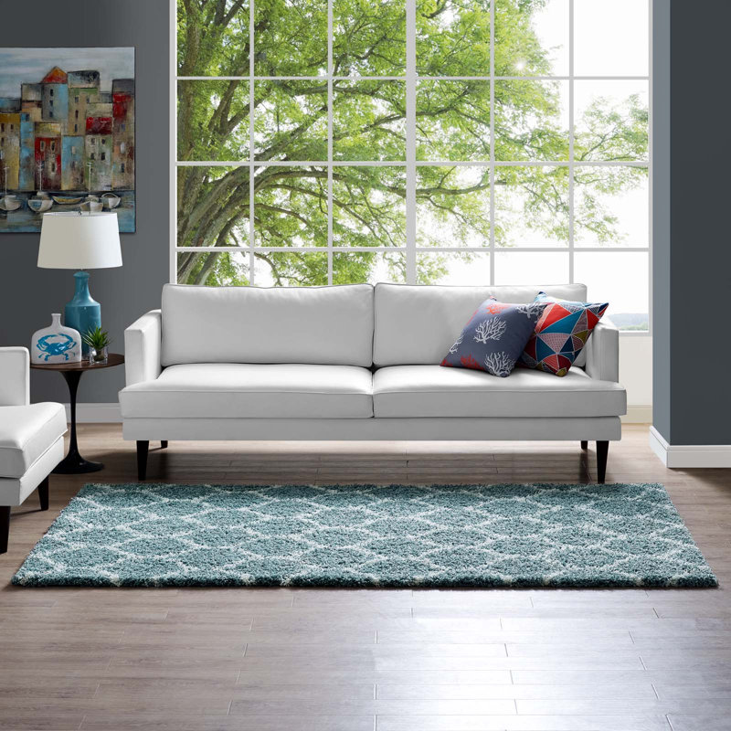 Tapis à poils longs Solvea, Rectangle 5 pi x 8 pi