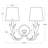River Reed Armed Sconce-87294179