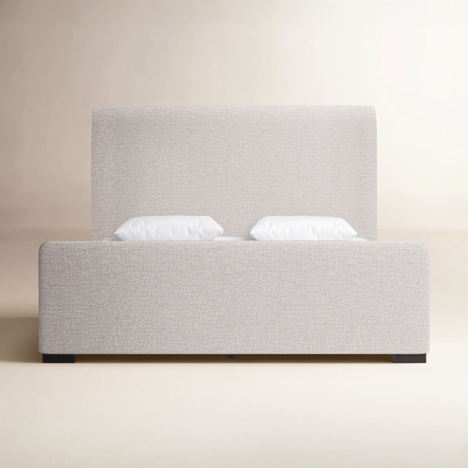 Scotty Upholstered Wingback Bed, King