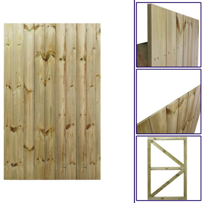 Narmada 180 cm H Gate Fencing
