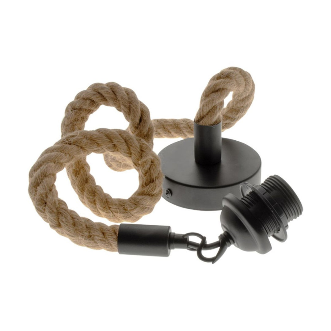 Stella 1 - Light Black Single Pendant