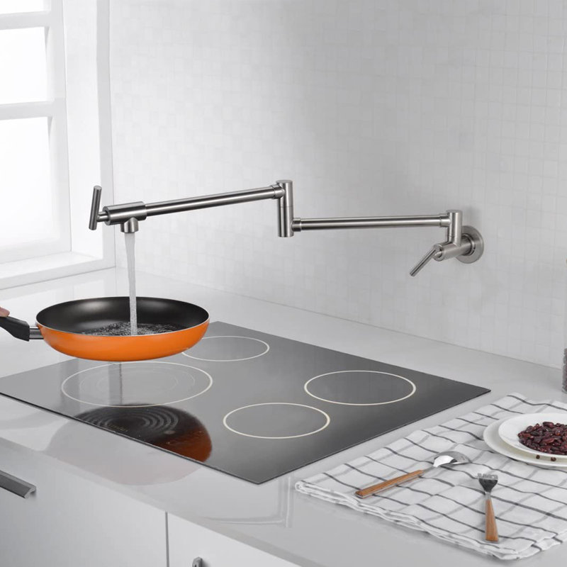 Pot Filler, Brushed Gold