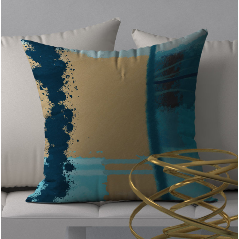 Housse de coussin carrée/insert, 20 po X 20 po