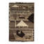 One-of-a-Kind 3'5" x 4'11" Hand Knotted Area Rug