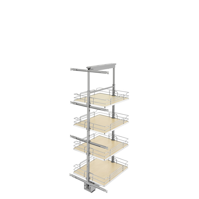 Système de garde-manger ajustable Rev-A-Shelf, H 50,75 po x l 19 po x P 21,7 po, Érable
