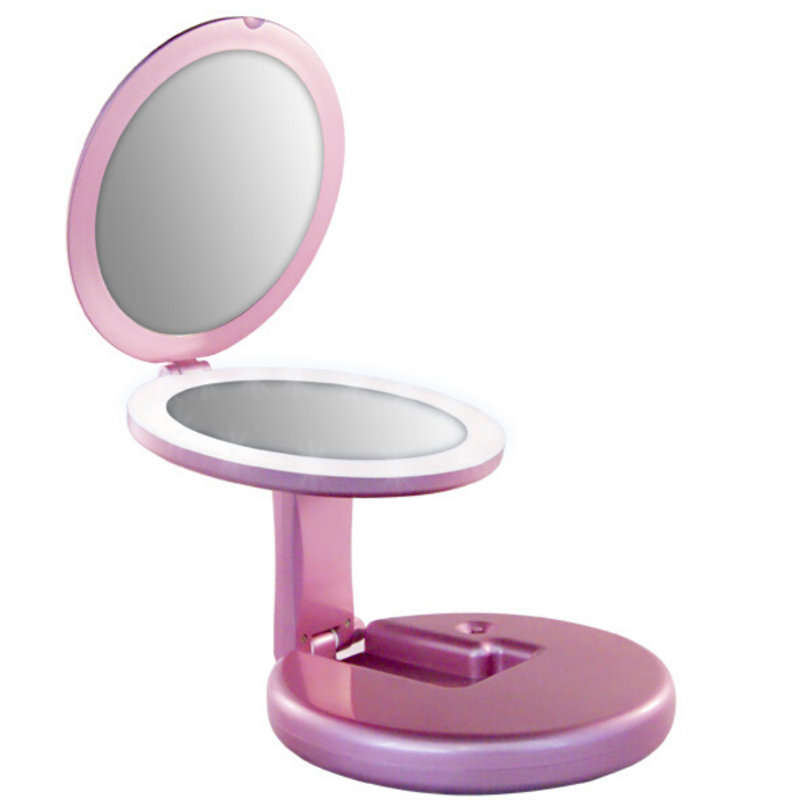 Miroir de maquillage lumineux