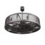 Ventilateur de plafond 30 po à 5 pales avec commande murale et ensemble d'éclairage inclus Paloma Golpe