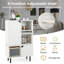 96cm H x 60cm W Metal Bookcase