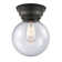 Chippewa Glass Flush Mount