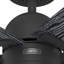 Ventilateur de plafond à 5 pales de 44 po avec ensemble de lumières DEL et chaînette Erling-83988963
