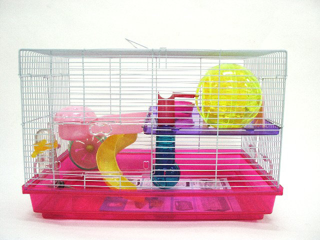 Habitat modulaire pour petits animaux Iggy, Rose
