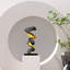 31,5 "sculpture moderne minimaliste abstraite d'entrée sur pied à grande échelle-1463928431