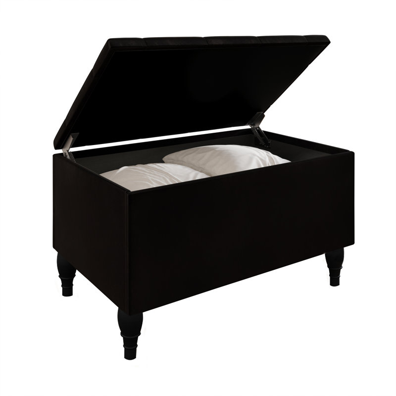 Falaq Solid Wood Piece Bedroom Set, Black, King