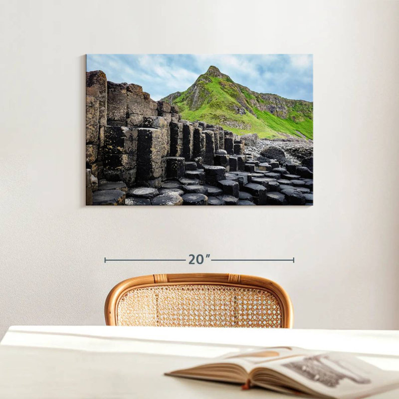Rorry Giant's Causeway Basalt Columns, 16" H x 24" W