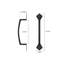 Trousse de quincaillerie pour porte de grange standard-59061559