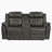 Speidel 74" Modern & Contemporary Polished Microfiber Double Reclining Loveseat with Center Storage Console, Tab Pull Reclining Motion & High-Density Foam over Pocket Coils-273036503