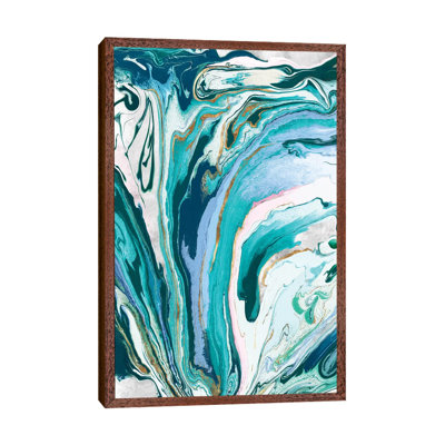 Marble Petroleum III by Eva Watts - Print on Canvas