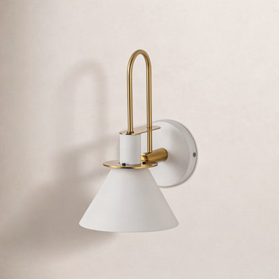 Jacoline Single Light Dimmable Armed Sconce