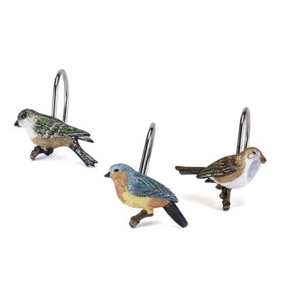Love Nest Bath Shower Curtain Hooks