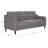 Heuton 77.3'' Recessed Arms Sofa-1721358991