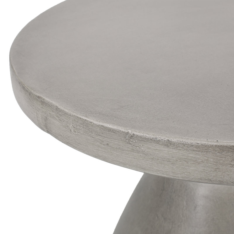 Table d'appoint moderne et légère pour jardin - aucun assemblage de patio élégant et pratique