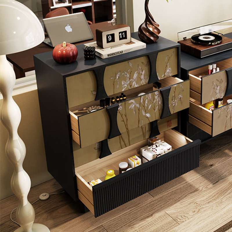 Commode d'appoint de style rétro moderne