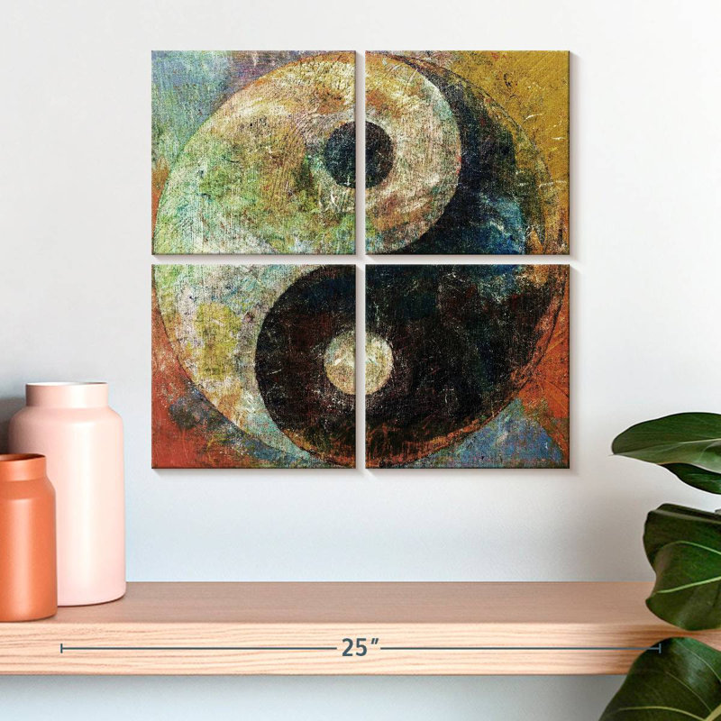 Kerrick, le Yin et le Yang, H 18 po x l 18 po