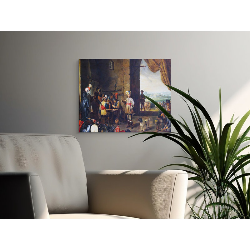 Moise Wrapped Canvas Print Set, 20x10
