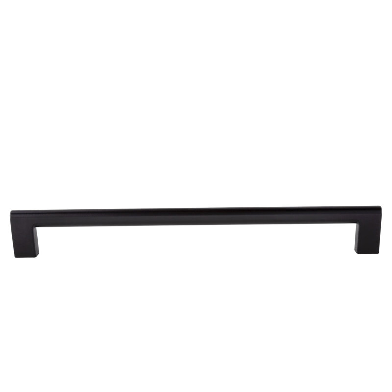 Ensemble de poignées barres noires mates 8 po Vail, Noir mat, 8"