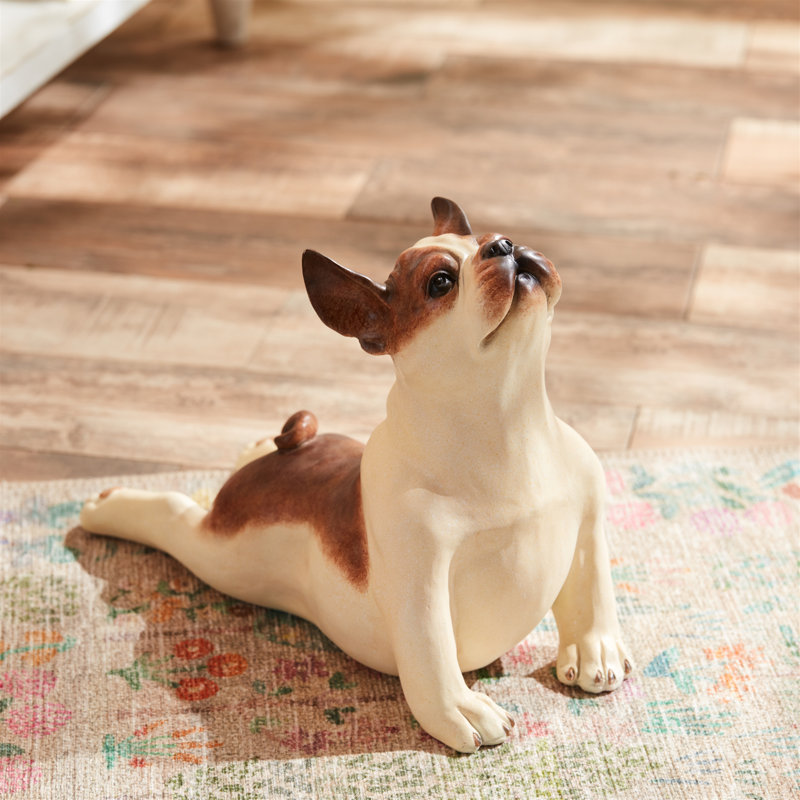 Yoga Dog Statue