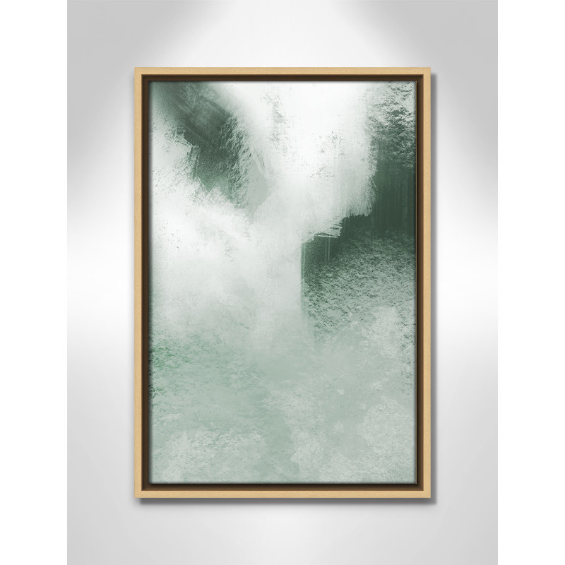 «Quietude Smudges II» par Marcus Prime, L 13,5 po x H 19,5 po, Flotteur naturel