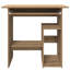 Petit bureau rectangulaire en bois d'ingénierie artisanal-906453921
