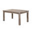 Ensemble de table de salle à manger 7 pièces, table de cuisine rectangulaire Farmhouse et 6 chaises de revêtement, beige-132135065