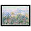 «Monet - Palm Trees At Bordviera», reproduction d'art encadrée sur papier par Wynwood Studio-1217936414