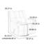 Spacieux fauteuil inclinable à 360 °-1008997286