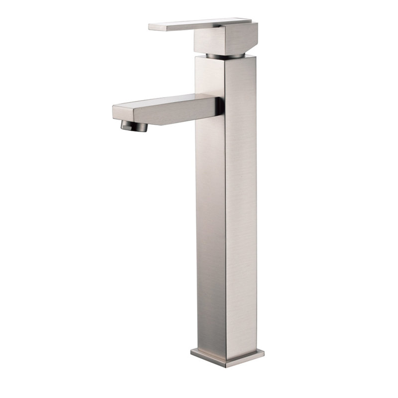 Single-handle Bathroom Faucet, Brushed Nickel