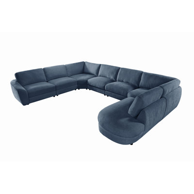 Upholstered Slope Arm Left-arm Modular U-sectional