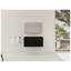 Meuble-lavabo mural 36 po en châtaignier noir avec portes à fermeture en douceur
