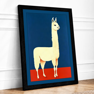 Modernist Llama Mid-Century - Print