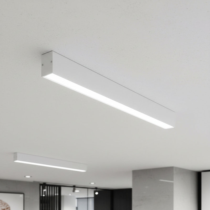 UltraBeam 10 Watt LED 600mm Surface Mounted Linear LED Ceiling Light, White