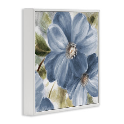 Walk in Blue Beauty Framed Giclee, design by Lanie Loreth