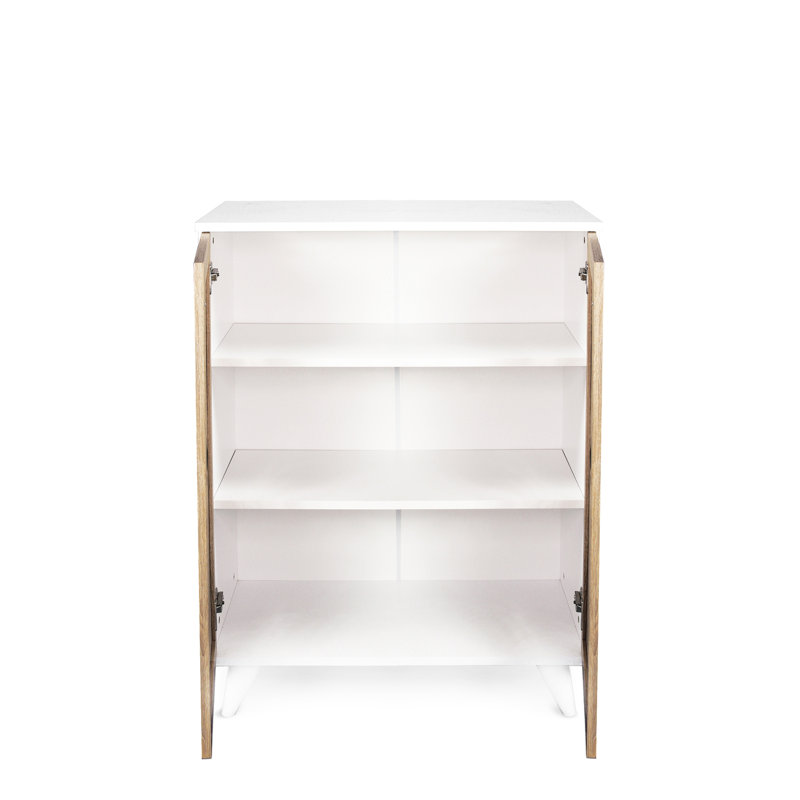 Armoire de rangement en bois pour chaussures