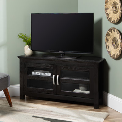 Meuble télé d'angle de 44 po pour téléviseur de 50 po ou moins Lompoc