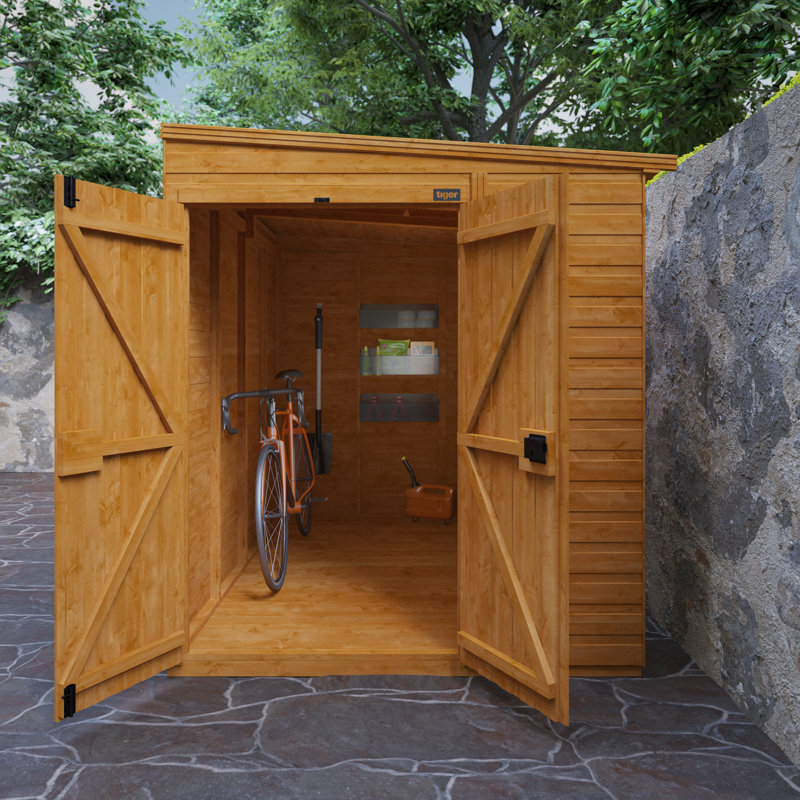 TigerFlex® Modular Buildings Solid Wood Tool Shed