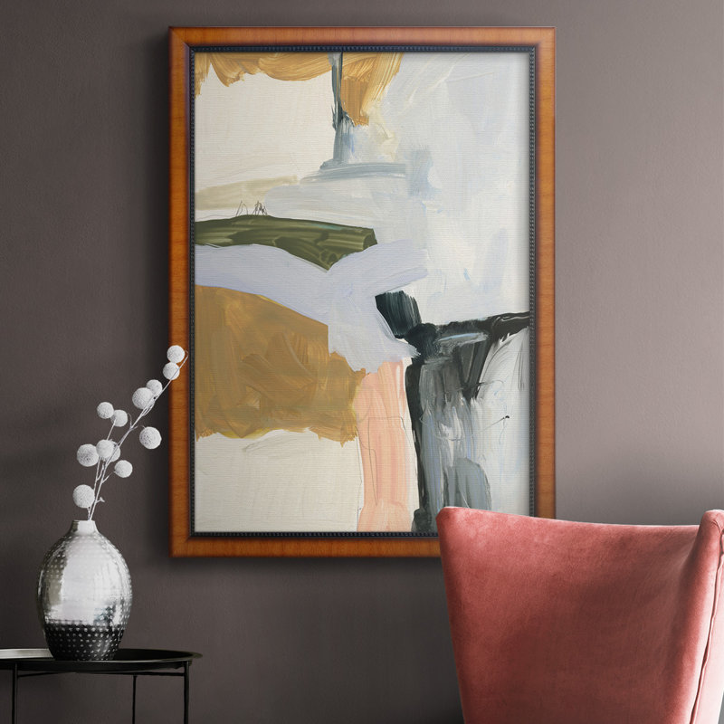 Palette Meld II, toile encadrée de qualité supérieure - prête à être accrochée, H 20 po x l 16 po x P 2,5 po