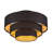 Hollenbeck 4 Light Black Extra Large Semi-Flush