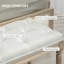 Scoles 117cm Bedroom End of Bed Bench, Thick Padding, Cream White