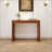 Elegant Natural Wood Grain Bar Table-50 Inches Long, a Practical Choice for Modern Homes.Wood Grain Texture Sticker,Equipped With Two Drawers.Serving As A Bar Table Or A Desk.-845351983